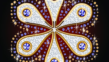 обоя векторная графика, другое , other, фон, алмазы