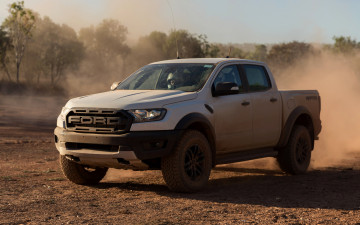 Картинка 2019+ford+ranger+raptor автомобили ford форд американские белый пустыня американский пикап вид спереди