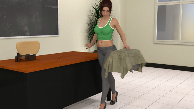 Обои картинки фото 3д графика, фантазия , fantasy, фон, взгляд, девушка