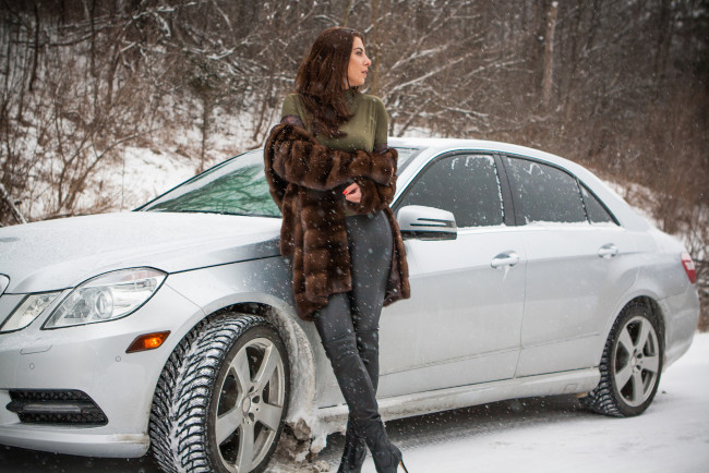 Обои картинки фото автомобили, -авто с девушками, девушка, авто