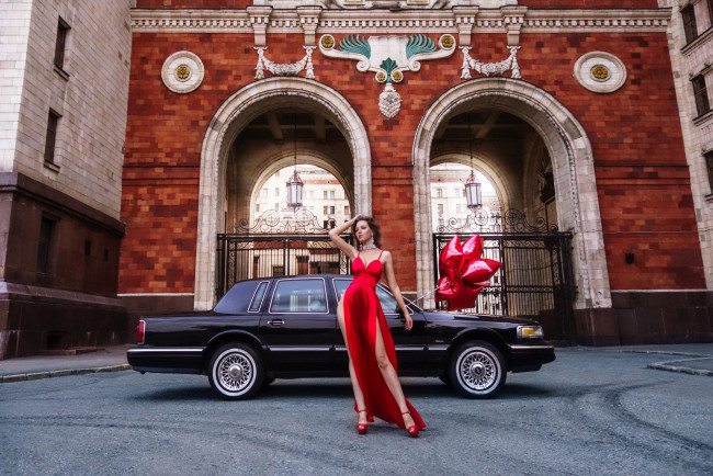 Обои картинки фото автомобили, -авто с девушками, девушка, авто