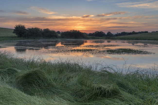 Обои картинки фото природа, восходы, закаты, простор