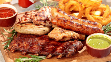 Картинка еда шашлык +барбекю ассорти барбекю