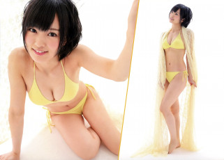 обоя музыка, akb 48, yamamoto, sayaka, купальник, накидка