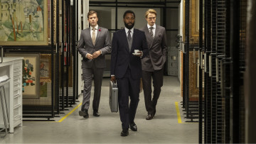 Картинка tenet+ +2020 кино+фильмы tenet довод фантастика боевик триллер джон дэвид вашингтон роберт паттинсон кадры из фильма