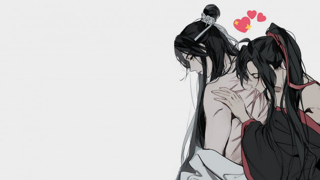 Обои картинки фото аниме, mo dao zu shi, the, untamed, неукротимый, повелитель, чэньцин, мосян, тунсю, mo, dao, zu, shi, магистр, дьявольского, культа