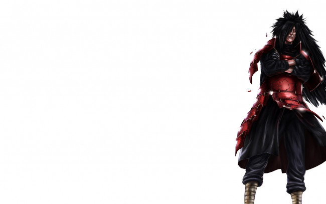 Обои картинки фото аниме, naruto, учиха, мадара