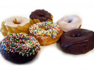 Картинка еда хлеб +выпечка пончики