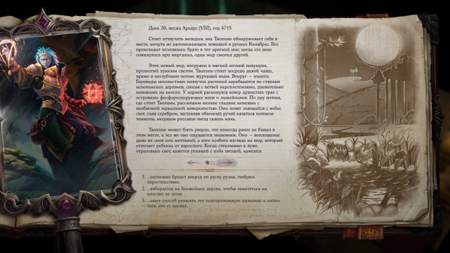 Обои картинки фото видео игры, pathfinder,  wrath of the righteous, персонаж, книга