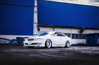 Картинка toyota+chaser автомобили toyota chaser samurai stance white