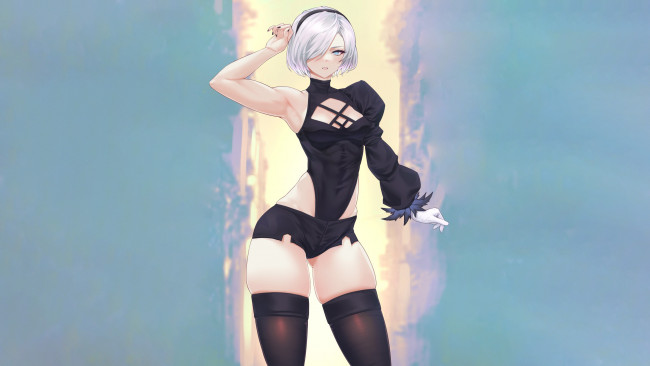 Обои картинки фото видео игры, nier,  automata, automata