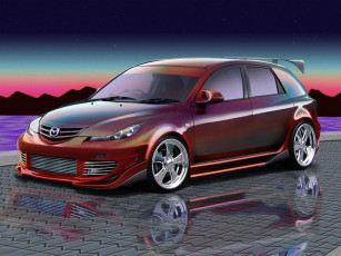 обоя автомобили, mazda