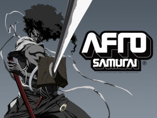 Картинка аниме afro samurai