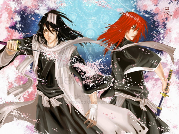 Обои картинки фото аниме, bleach