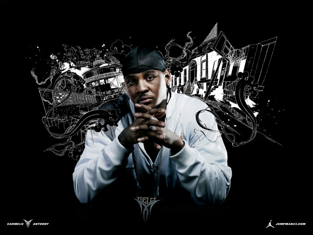 Обои картинки фото nike, melo, m4, бренды