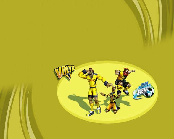Обои картинки фото видео, игры, sega, soccer, slam
