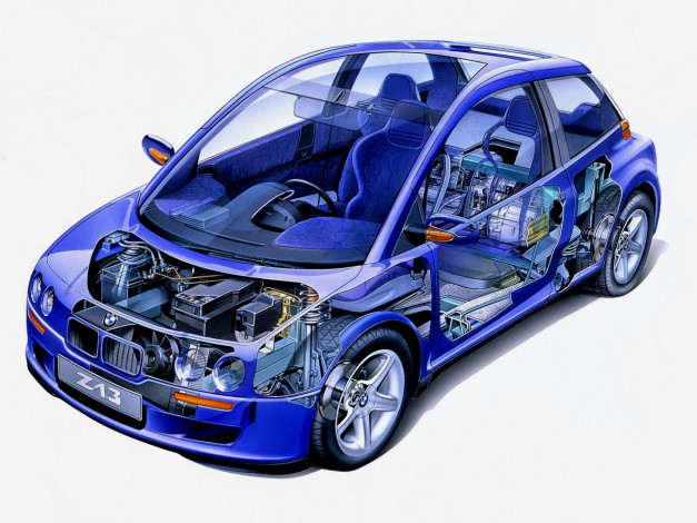 Обои картинки фото автомобили, рентген