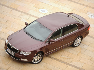 обоя автомобили, skoda, superb