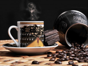 Картинка еда кофе кофейные зёрна