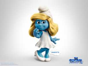 обоя the, smurfs, мультфильмы