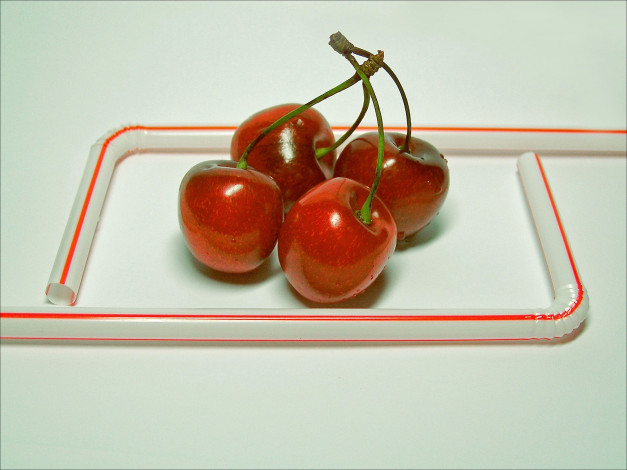 Обои картинки фото еда, вишня, черешня