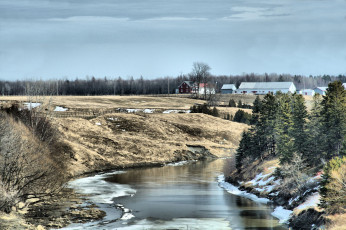 Картинка сен леон ле гран природа реки озера квебек