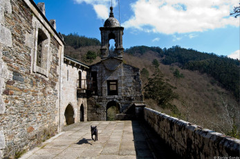 Картинка города католические соборы костелы аббатства испания галисия