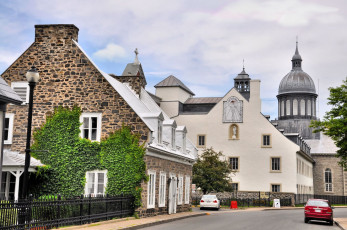 Картинка la rue des ursulines trois rivi& 232 res города улицы площади набережные квебек