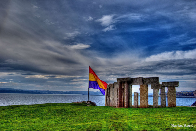 Обои картинки фото памятник, республиканцам, города, памятники, скульптуры, арт, объекты, галисия, коруния, испания