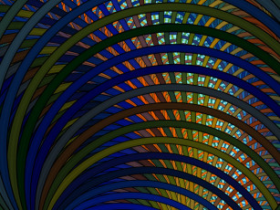 Картинка 3д графика fractal фракталы узор цвета фон