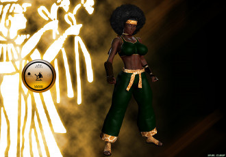 Картинка 3д графика people люди девушка