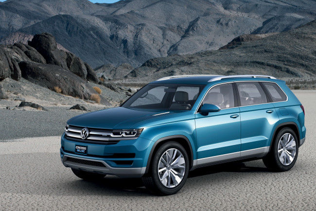 Обои картинки фото 2013, volkswagen, crossblue, автомобили
