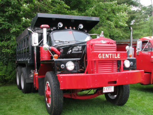 Картинка 1961+mack+truck+model+b-81sx автомобили mack trucks inc тяжелые грузовики сша