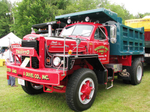 Картинка 1964+mack+truck+model+b-81x автомобили mack тяжелые trucks inc сша грузовики