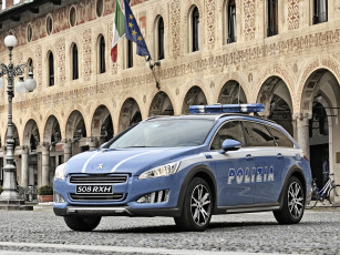 обоя автомобили, полиция, 2014, polizia, 508, rxh, peugeot