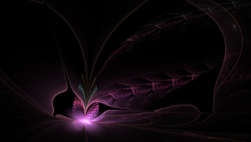 Картинка 3д+графика fractal+ фракталы цвета узор фон