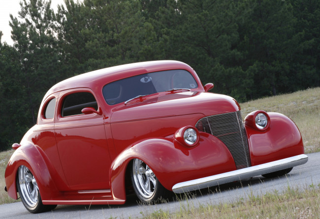 Обои картинки фото автомобили, custom classic car, классика