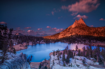 Картинка природа реки озера горы утро озеро