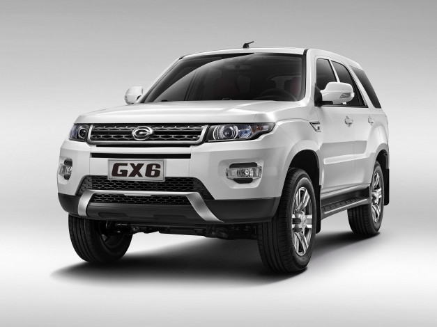 Обои картинки фото автомобили, gonow, светлый, gx6, '2014г