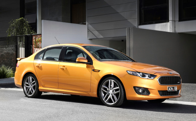 Обои картинки фото автомобили, ford, 2014г, fg, falcon, xr6