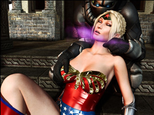 Картинка 3д+графика фантазия+ fantasy девушка взгляд фон