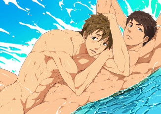 Картинка аниме free black monkey mazjojo tachibana makoto yamazaki sousuke