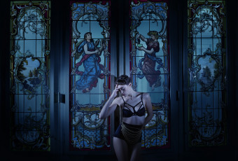 Картинка девушки -unsort+ брюнетки +шатенки девушка поза фон