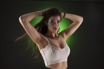 Картинка девушки -unsort+ брюнетки +шатенки взгляд лицо