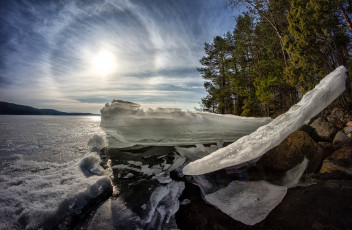 Картинка природа зима снег