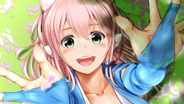 Картинка аниме unknown +другое девушка взгляд фон