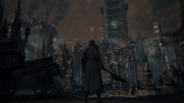 Картинка видео+игры bloodborne