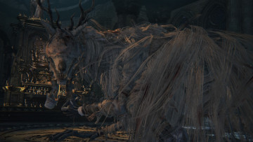 Картинка видео+игры bloodborne монстр