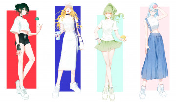 Картинка аниме unknown +другое стиль девушки