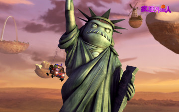 обоя мультфильмы, home, персонаж